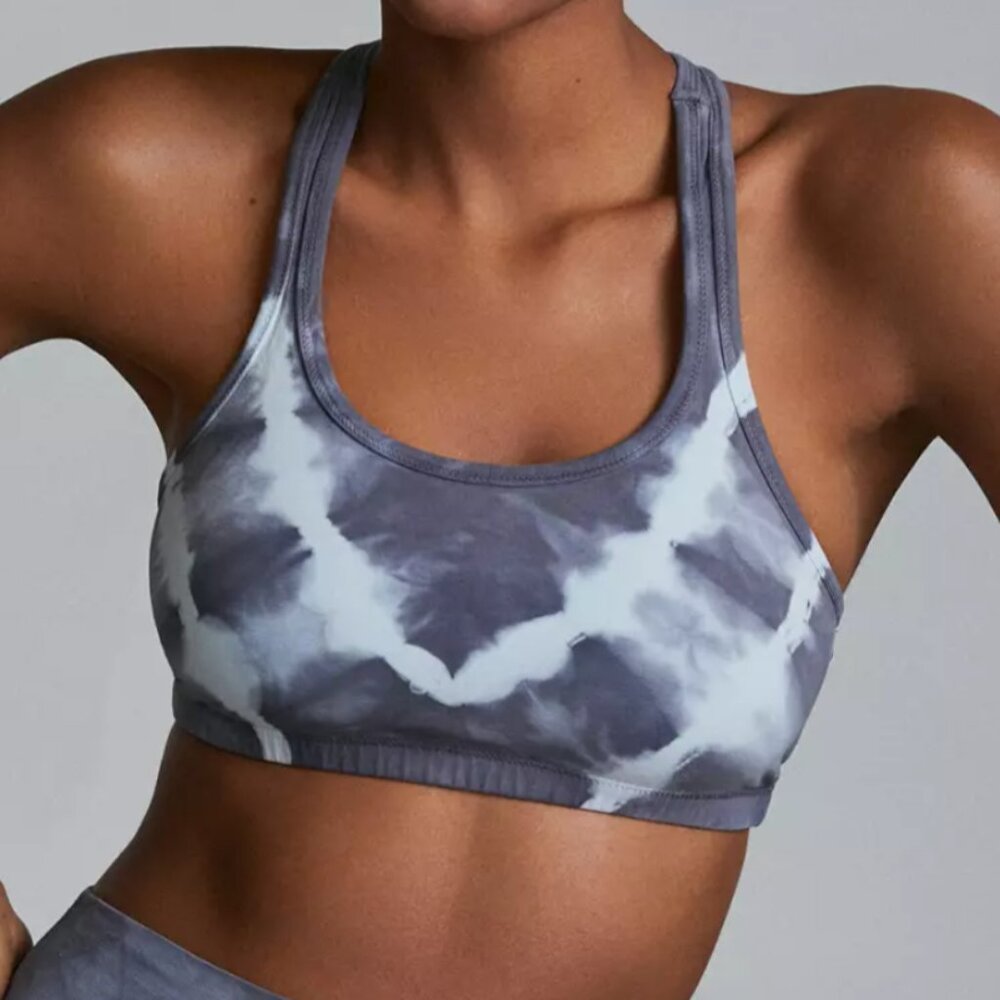 Anthropologie ELECTRIC & ROSE Rowena Tie-Dye Sports Bra Sz L - NWT!!